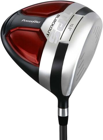 Powerbilt TPS Blackout 12 Degree Golf Driver for Men, Right Hand Lite (Senior) Flex in Kuwait