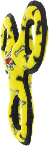 TUFFY - World's Tuffest Soft Dog Toy - Junior 3 Way Tug - Squeakers - Multiple Layers. Made Durable, Strong & Tough. Interactive Play (Tug,Toss & Fetch). Machine Washable & Floats (Blue 2 Pack) in Saudi Arabia