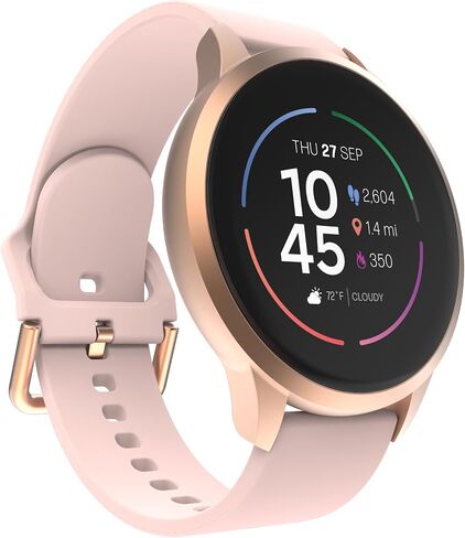 ساعة ذكية iTouch Sport 4 - متتبع اللياقة البدنية، مراقب معدل ضربات القلب، وجه ساعة قابل للتخصيص - متتبع النشاط والسعرات الحرارية - أكثر من 100 وضع رياضي - اتصال بلوتوث in Kuwait