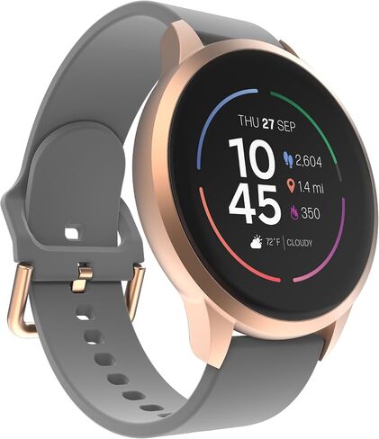 ساعة ذكية iTouch Sport 4 - متتبع اللياقة البدنية، مراقب معدل ضربات القلب، وجه ساعة قابل للتخصيص - متتبع النشاط والسعرات الحرارية - أكثر من 100 وضع رياضي - اتصال بلوتوث in Kuwait