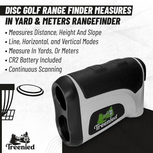 6X قرص جولف Rangefinder مع حافظة سحاب صلبة، بطارية CR2 متضمنة، قرص جولف Rangefinder مع قياس منحدر وأفقي وحقيقي. قياس الرمي والمسافة إلى القفص. مكتشف نطاق قرص الجولف in Kuwait