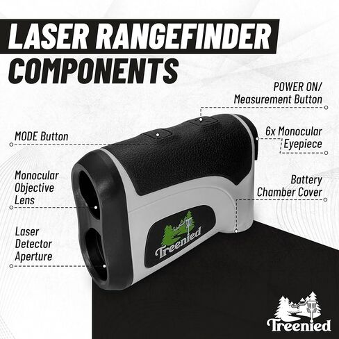 6X قرص جولف Rangefinder مع حافظة سحاب صلبة، بطارية CR2 متضمنة، قرص جولف Rangefinder مع قياس منحدر وأفقي وحقيقي. قياس الرمي والمسافة إلى القفص. مكتشف نطاق قرص الجولف in Kuwait