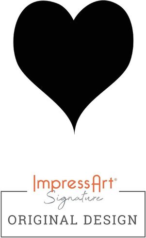 ImpressArt - Heart Burst Metal Stamp, Arts & Crafts Jewelry Stamping Tools, Steel Punch for Handmade Designs & Love Gifts Ideas (6mm) in Saudi Arabia