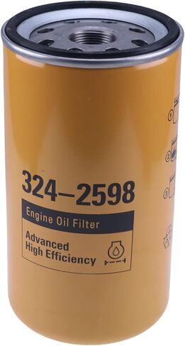AIVWUMOT Oil Filter 324-2598 Compatible with Caterpillar CAT Marine Advanced Efficiency 3116 and 3126 Engine in Saudi Arabia