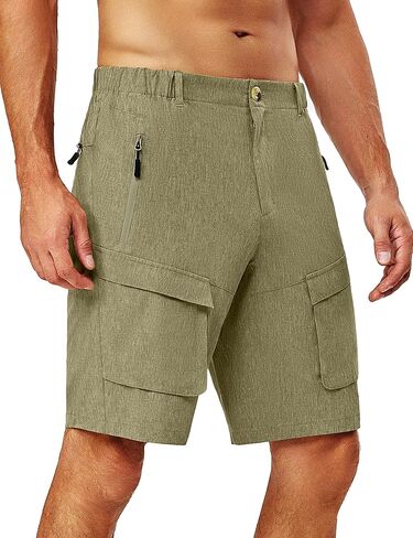 Little Donkey Andy Men's Stretch Quick Dry Cargo Shorts for Hiking, Camping, Travel in Kuwait