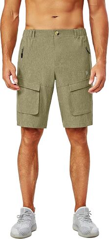 Little Donkey Andy Men's Stretch Quick Dry Cargo Shorts for Hiking, Camping, Travel in Kuwait
