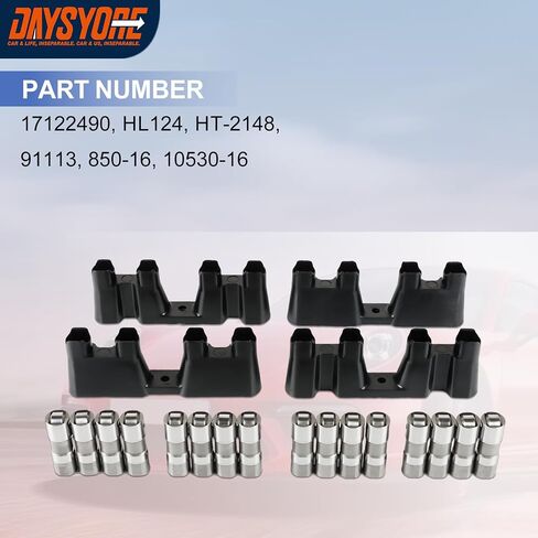مجموعة رافعات Daysyore HT-2148 LS7 مكونة من 16 رافعة دوارة هيدروليكية و4 صواني توجيه لـ LS1 LS2 LS3 LS6 LQ4 LQ9 LY5 LY6 LM7 4.8 5.3 5.7 6.0 7.0 in Saudi Arabia