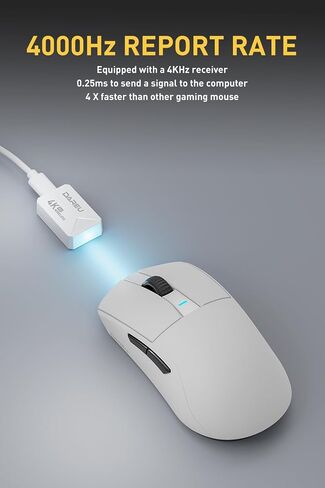 DAREU A950pro Lightweight Wireless Gaming Mouse,4000Hz Polling Rate,55g in Kuwait