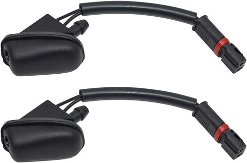 MUNIK 2PCS FRONT SHIFT SPRAY NOZZLE L For MINI R55 R60 R56 R57 R61 1.6L COOPER COOPER S JCW 2007-2016 Replacement # 61662756194 in Saudi Arabia