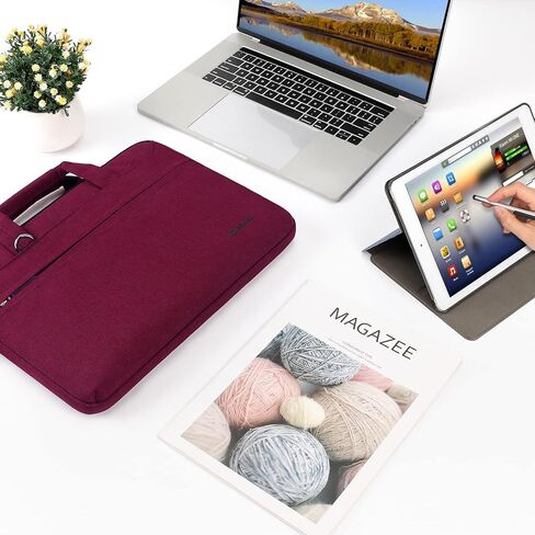 DOMISO 17.3 inch Laptop Bag Business Briefcase Water-resistant Notebook Messenger Shoulder Bag for 17.3" Macbook Pro 17/Dell Inspiron/MSI GS73VR Stealth Pro/Lenovo IdeaPad/HP Envy/ASUS ROG,Teal in Saudi Arabia