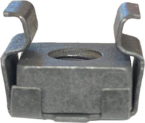 RackGold® Black 12-24 Cage Nuts 100 Pack - USA Made in Saudi Arabia