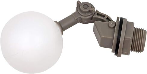 2 Pieces Mini Float Valve 1/2 or 3/4 Water Float Valve with Adjustable Arm Automatic Fill Valve Kit for Livestock Water Tank Fountains (1/2 Inch) in Kuwait