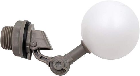 2 Pieces Mini Float Valve 1/2 or 3/4 Water Float Valve with Adjustable Arm Automatic Fill Valve Kit for Livestock Water Tank Fountains (1/2 Inch) in Kuwait