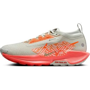 حذاء الجري Nike Pegasus Trail 5 Gore-TEX للسيدات مقاوم للماء (FQ0912-004، فضي فاتح/مانجو وايلد فاتح/مرجاني عتيق) مقاس 5 in Kuwait