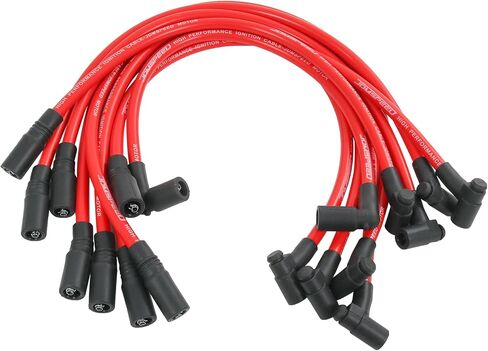 Spark Plug Wire Set 10.2mm 9718Q Replacement for Chevrolet Suburban Replacement for GMC Savana V8 5.0L 5.7L Silicone Ignition Wire Set 9PCS in Saudi Arabia