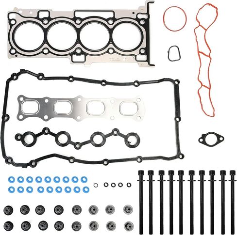 HGS167 Engine Cylinder Head Gasket Set & Engine Timing Chain Kit W/Tensioner for Chrysler 200/Sebring 07-14 for Dodge Avenger/Journey 08-16 for Jeep Compass/Patriot 07-15 L4 2.4L HS26332PT HS54664 in Kuwait