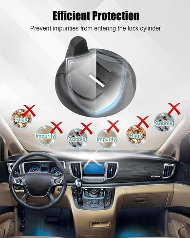 Ignition Switch Cover Fit for Buick Old Regal GL8 Start Lock Core Cap Key Cover Replace 9073134 in Saudi Arabia