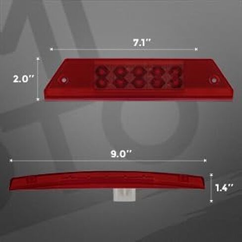مصباح خلفي KEMIMOTO قطعة واحدة متوافق مع Polaris Ranger 900 800 700 4x4 6x6 Crew 2009-2016 استبدال ملحقات ضوء الفرامل لتصنيع المعدات الأصلية #2411099 (يناسب جانب الركاب والسائق) in Saudi Arabia