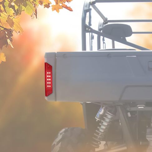 مصباح خلفي KEMIMOTO قطعة واحدة متوافق مع Polaris Ranger 900 800 700 4x4 6x6 Crew 2009-2016 استبدال ملحقات ضوء الفرامل لتصنيع المعدات الأصلية #2411099 (يناسب جانب الركاب والسائق) in Saudi Arabia