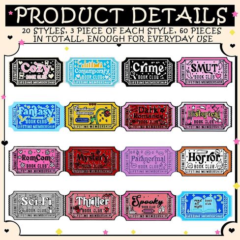16 Pcs Book Enamel Pins Set Cute Bookish Lapel Pins Bookworm Bookish Gifts Metal Brooch Decorative for Book Lovers Clubs Readers Collectors Librarians Backpacks Clothing Jackets Hats in Saudi Arabia