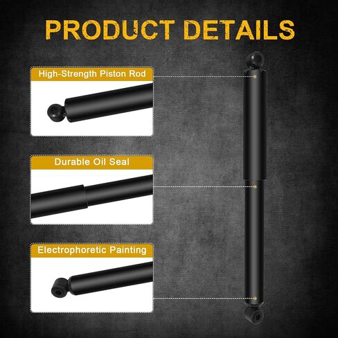 ASAPE Front and Rear Shock Absorbers Fit for 1990 1991 1992 1993 1994 1995 1996 1997 for Ford Ranger 1994 1995 1996 1997 for Mazda B3000 Auto Struts Replacement Shocks Assembly - 4PCS in Saudi Arabia