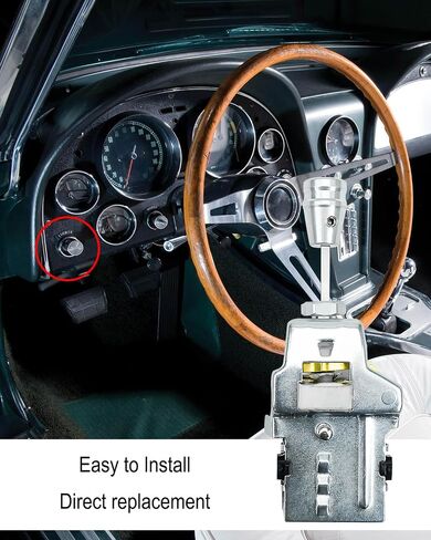 ULZOZN Car Headlight Switch Fit for GM Chevy 1965-1970, Top Light Switch Replace 01995179 D1588 1995179, Dashboard Dimmer Switches in Saudi Arabia