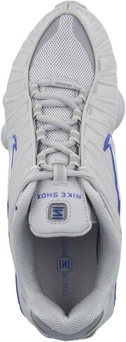 حذاء Nike Shox TL للرجال (CN0151-001، رمادي ذئب/أزرق ريسر/فضي معدني) مقاس 9 in Saudi Arabia
