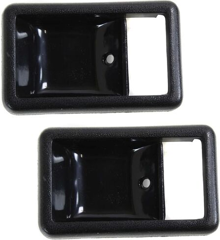 GaragePro Door Handle Trim Set (2) - Sedan or SUV, Black - Toyota 1984-1989 Compatible in Saudi Arabia