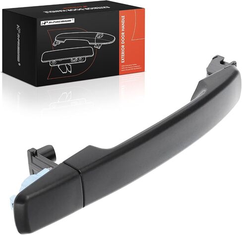 A-Premium Front Right Passenger Side Exterior Door Handle Compatible with Nissan Frontier 2005-2013, Xterra 2005-2013 & Suzuki Equator 2009-2012, Textured Black, Replace# 80646-ZS51A, 80640-ZS05A in Saudi Arabia