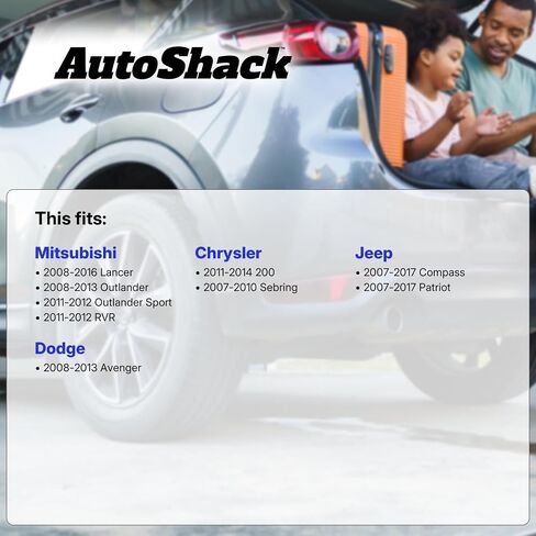 دوارات الفرامل الأمامية والخلفية المحفورة والمشقوقة من AutoShack | بديل لسيارة جيب باتريوت كومباس كرايسلر 200 سيبرينغ دودج أفينجر ميتسوبيشي لانسر أوتلاندر V6 | المغلفة الإلكترونية | مجموعة مكونة من 4 أجهزة كمبيوتر | ShadowGuard in Saudi Arabia