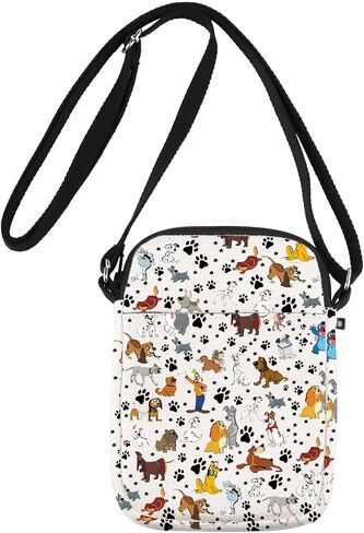 G2TUP Dogs Crossbody Bag Cartoon Puppy Themed Gifts Dog Lover Gifts Puppy Shoulder Bag in Saudi Arabia