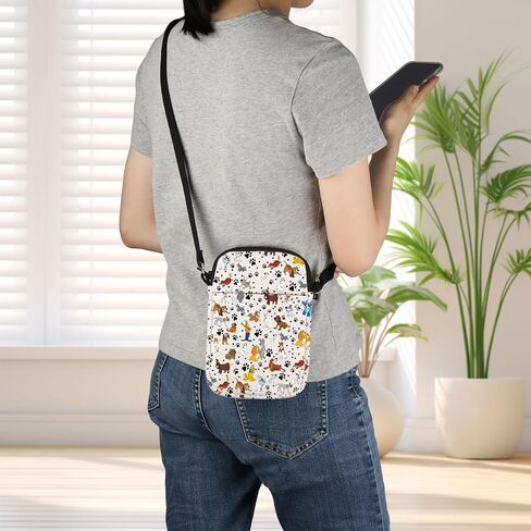 G2TUP Dogs Crossbody Bag Cartoon Puppy Themed Gifts Dog Lover Gifts Puppy Shoulder Bag in Saudi Arabia