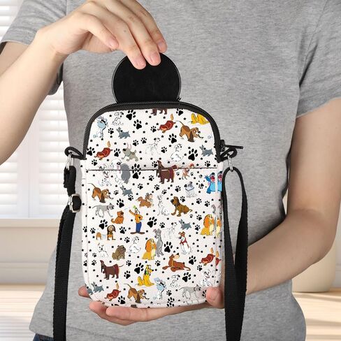 G2TUP Dogs Crossbody Bag Cartoon Puppy Themed Gifts Dog Lover Gifts Puppy Shoulder Bag in Saudi Arabia
