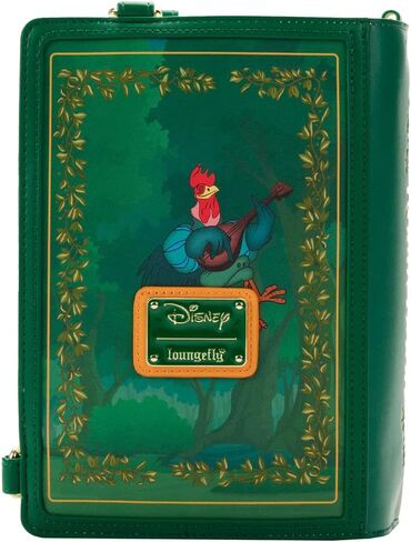 Loungefly Disney Robin Hood Book Convertible Crossbody in Saudi Arabia