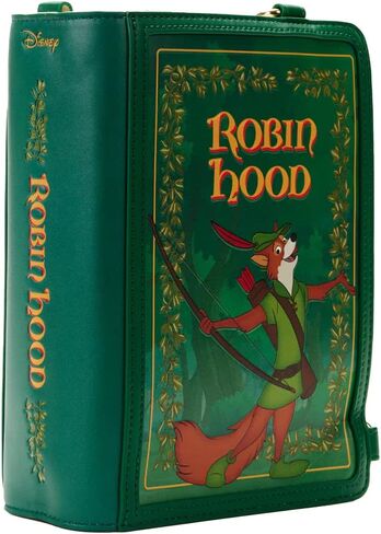Loungefly Disney Robin Hood Book Convertible Crossbody in Saudi Arabia
