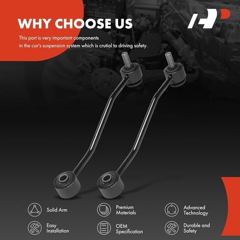 A-Premium 2 x Rear Sway Bar Links Stabilizer Bar Links, Compatible with Ford Explorer Sport Trac 2001 2002 2003 2004 2005 in Saudi Arabia