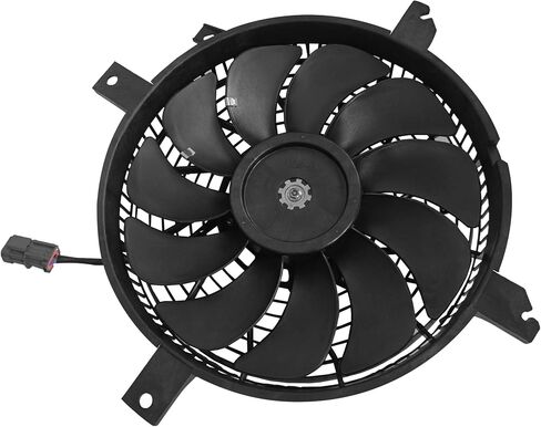 PartsFlow A/C Condenser Cooling Fan for 2002 2003 2004 Chevrolet Tracker 620-649 in Saudi Arabia