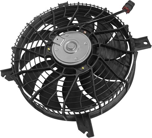 PartsFlow A/C Condenser Cooling Fan for 2002 2003 2004 Chevrolet Tracker 620-649 in Saudi Arabia
