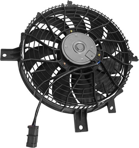 PartsFlow A/C Condenser Cooling Fan for 2002 2003 2004 Chevrolet Tracker 620-649 in Saudi Arabia