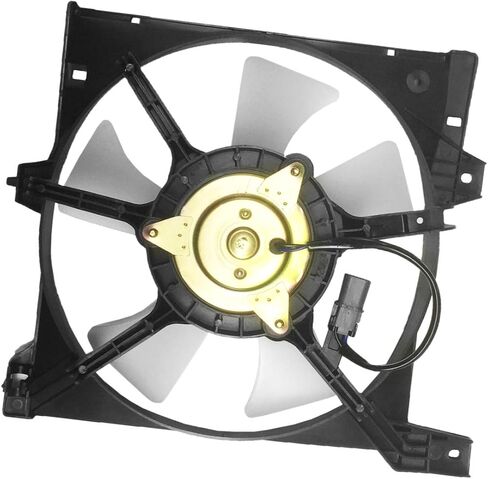 PartsFlow Radiator Cooling Fan Assembly for 1995-1998 Nissan 200SX for 1991-1994 Nissan Sentra for 1996-2000 Nissan Lucino for 1991-1995 Nissan Tsuru for 1991-1993 Nissan NX 620-405 in Saudi Arabia