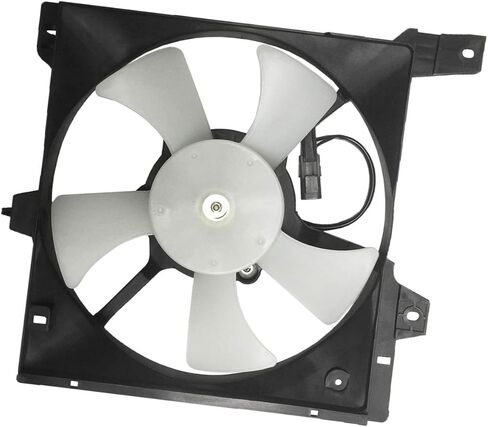 PartsFlow Radiator Cooling Fan Assembly for 1995-1998 Nissan 200SX for 1991-1994 Nissan Sentra for 1996-2000 Nissan Lucino for 1991-1995 Nissan Tsuru for 1991-1993 Nissan NX 620-405 in Saudi Arabia