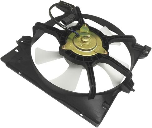 PartsFlow Radiator Cooling Fan Assembly for 1995-1998 Nissan 200SX for 1991-1994 Nissan Sentra for 1996-2000 Nissan Lucino for 1991-1995 Nissan Tsuru for 1991-1993 Nissan NX 620-405 in Saudi Arabia