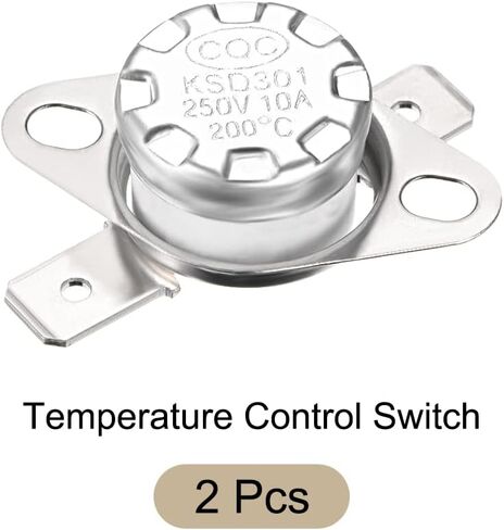 KSD301 Thermostat 170C NC Temperature Thermal Control Switch, [for Microwave Oven Refrigerators] - Normally Closed/2pcs in Saudi Arabia