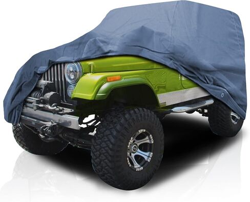 DaShield Ultimum Series Supreme Car Cover for Willys CJ2A 1945 All Weather Protection Dust, Sun, Snow, Rain, Hail Protection Indoor/Outdoor in Saudi Arabia