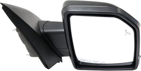 مرآة جانبية للركاب من Garage-Pro يتم تسخينها بالطاقة لسيارة Ford F-150 2015-2020 قابلة للطي مع ضوء إشارة، مرآة النقطة العمياء للسيارة، ومصباح الذاكرة والبركة، قابلة للطلاء in Saudi Arabia