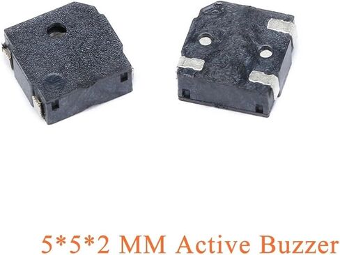 10PCS Buzzer 5020 7525 8530 9650 1230 9032 3V 3.6V 5V Magnetic MINI Active Passive Piezo Buzzers Loudspeaker Electronic Kit(9650-3V Passive) in Saudi Arabia