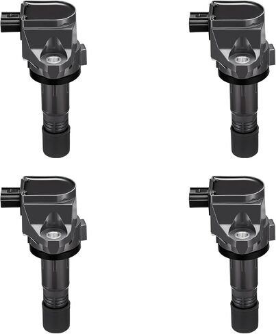 BDFHYK 4 Ignition Coil Pack UF781 and 4 Iridium Spark Plug 95660 Compatible with Honda Civic CR-V l4 1.5L 2017 2018 2019 2020 2021 2022 Coil for 3052059B013 CM11122 in Saudi Arabia