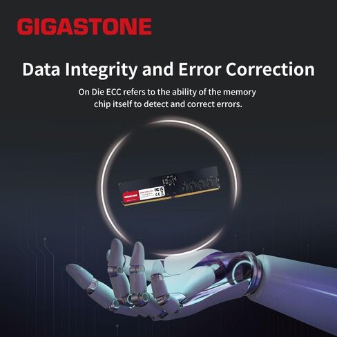 【ذاكرة الوصول العشوائي DDR5】 مجموعة GIGASTONE 128 جيجابايت (4 × 32 جيجابايت) DDR5 4800 ميجاهرتز PC5-38400 CL 40-40-40-77 1.1 فولت UDIMM 288 Pin غير مخزنة وغير ECC ترقية ذاكرة سطح المكتب للكمبيوتر الشخصي عالية الأداء in Saudi Arabia
