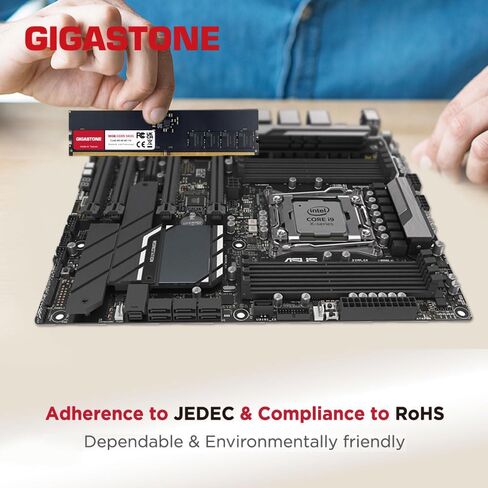 【ذاكرة الوصول العشوائي DDR5】 مجموعة GIGASTONE 128 جيجابايت (4 × 32 جيجابايت) DDR5 4800 ميجاهرتز PC5-38400 CL 40-40-40-77 1.1 فولت UDIMM 288 Pin غير مخزنة وغير ECC ترقية ذاكرة سطح المكتب للكمبيوتر الشخصي عالية الأداء in Saudi Arabia