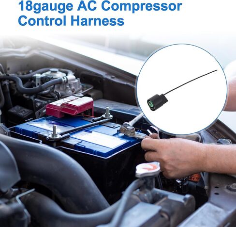 1 Pin No.PB62501027/PB62101020 AC Compressor Control Harness for Mitsubishi Outlander 2015-2021 HVAC Compressor Control Cable Black,Green 1 Pcs in Saudi Arabia